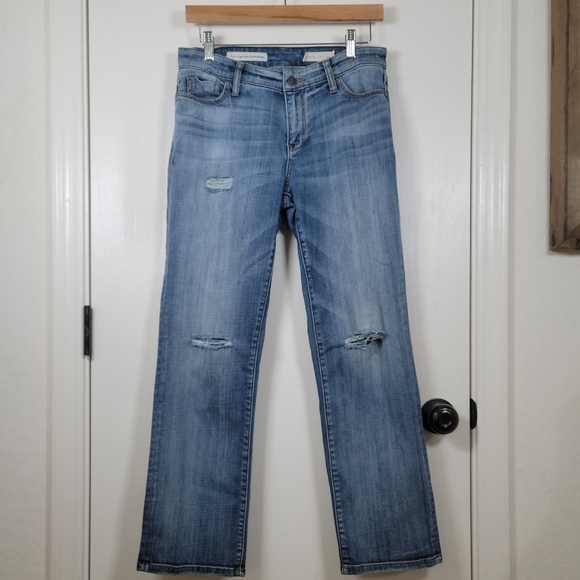 Anthropologie Pilcro & The Letterpress Folio Distressed Jeans Size 26 - Picture 1 of 11